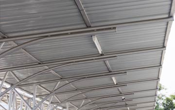 installing Up End metal roofing