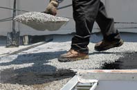 find rated Up End flat roofing replacement companies